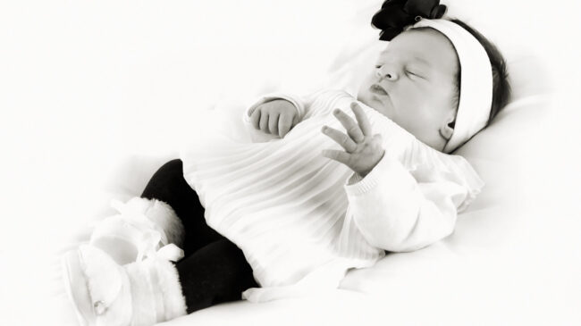 portrait photo nourrisson