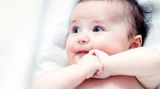 Portrait bébé réalisé au studio de carcassonne