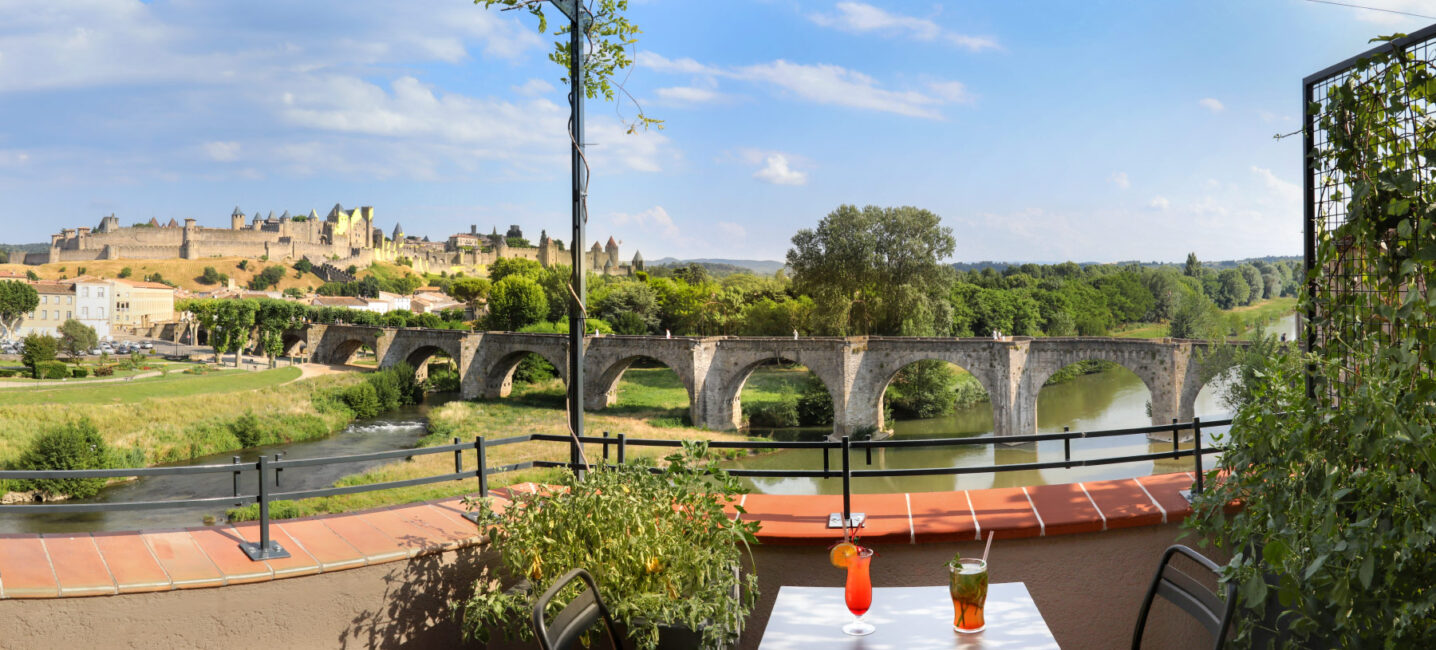 Panorama terrasse cocktail de la chambre galerie