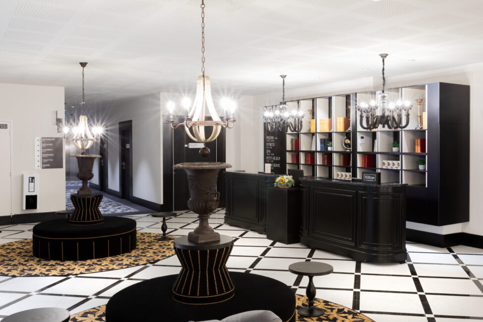 hotel hilton double tree carcassonne hall accueil