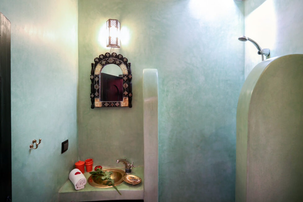 riad dar zinnia salle de bain galerie
